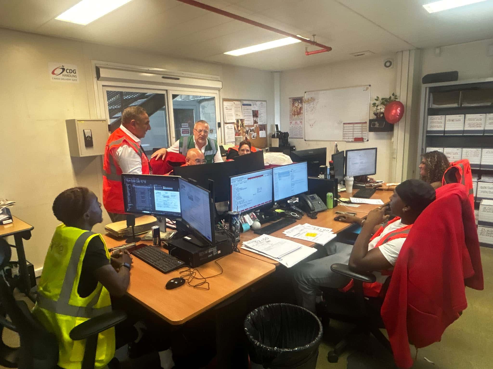 Tour de contrôle de CDG Handling